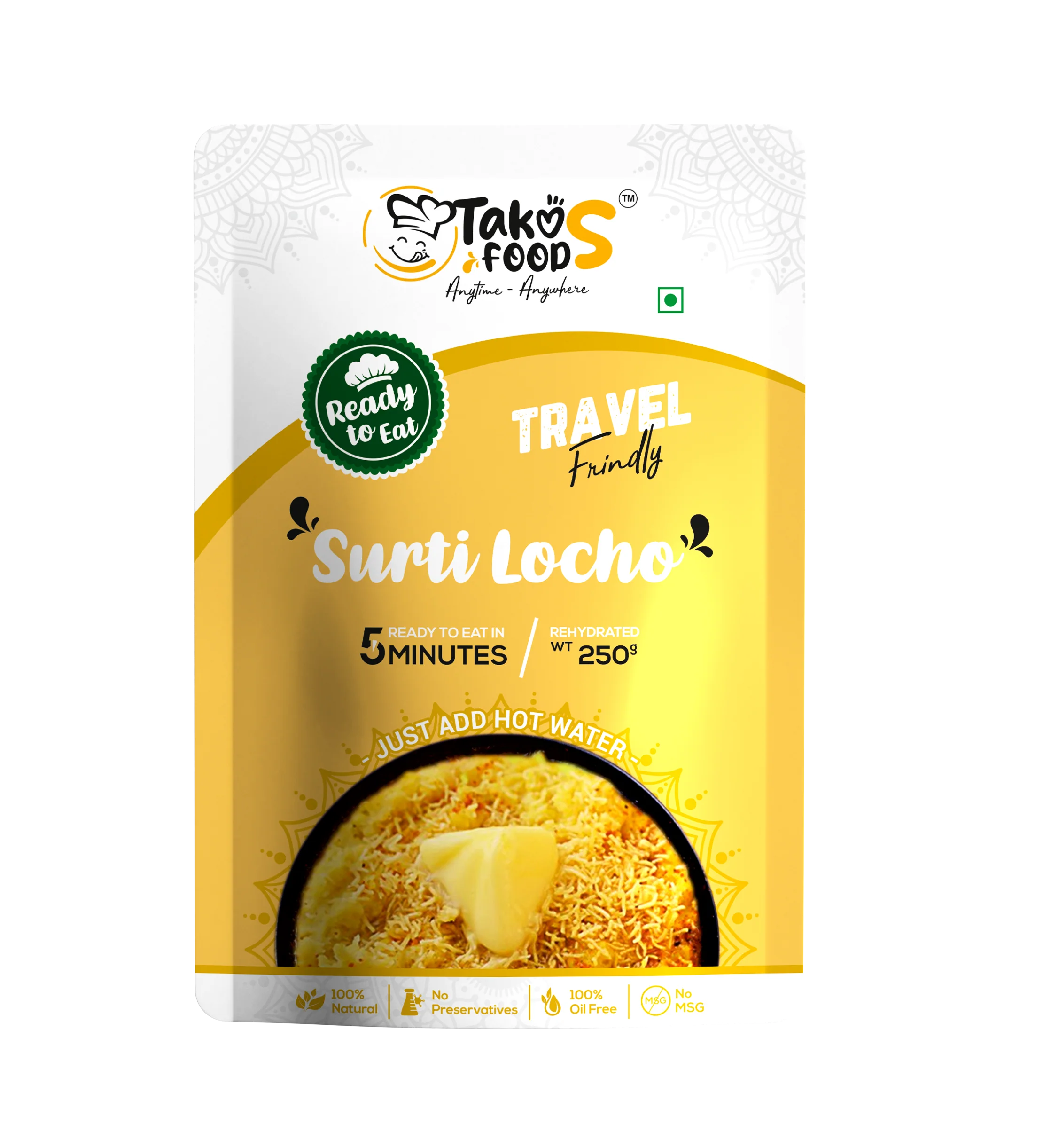 Takos Foods Surti Locho Takos Foods Surti Locho-Pack Size-250 g