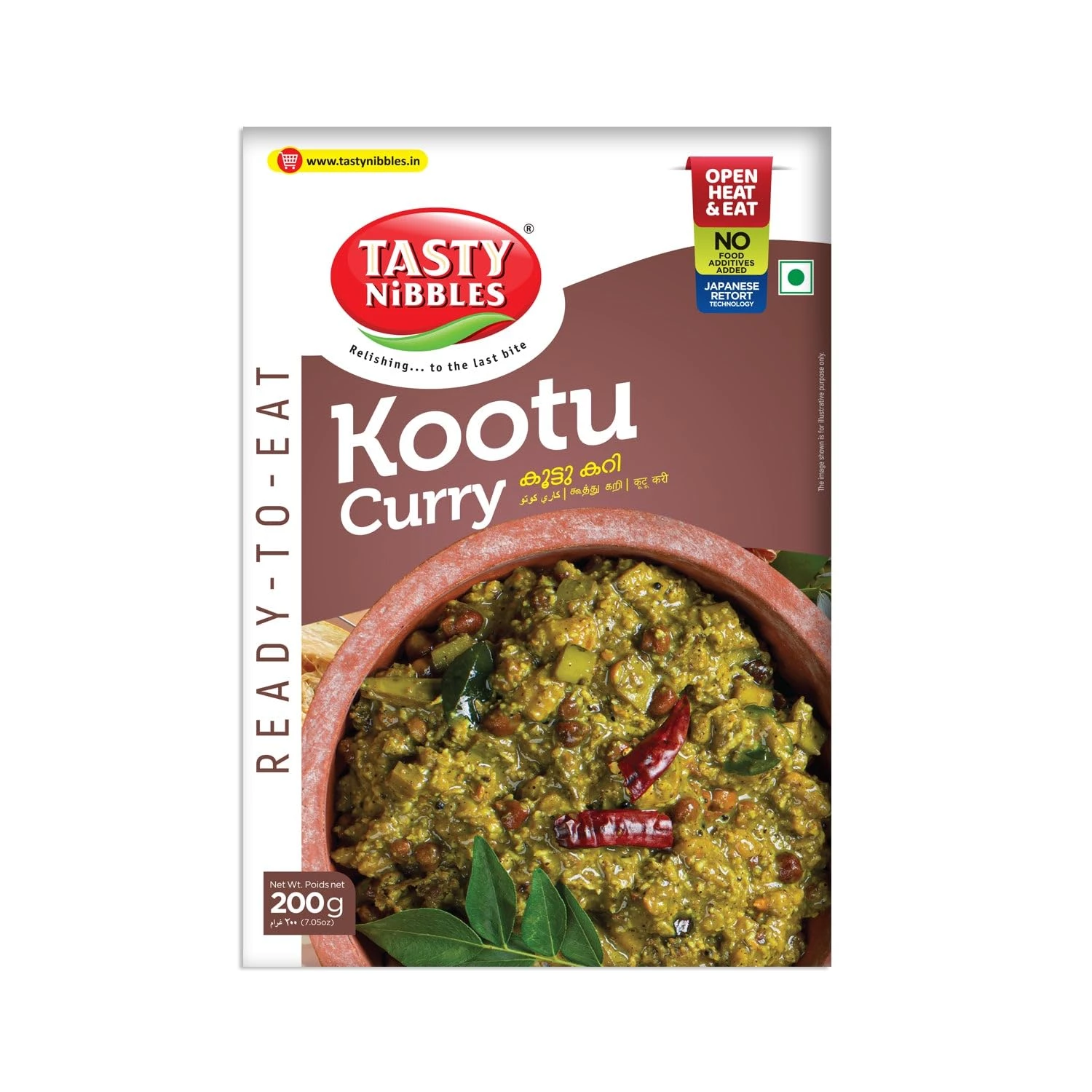 Tasty Nibbles Ready to Eat Kootu Curry Tasty Nibbles Ready to Eat Kootu Curry-Pack Size-200 g