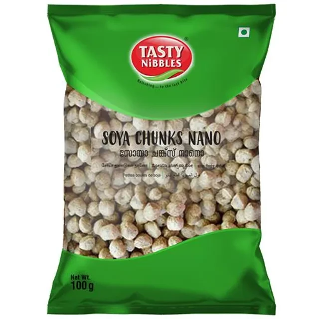 Tasty Nibbles Soya Chunks - Nano Tasty Nibbles Soya Chunks - Nano-Pack Size-100 g