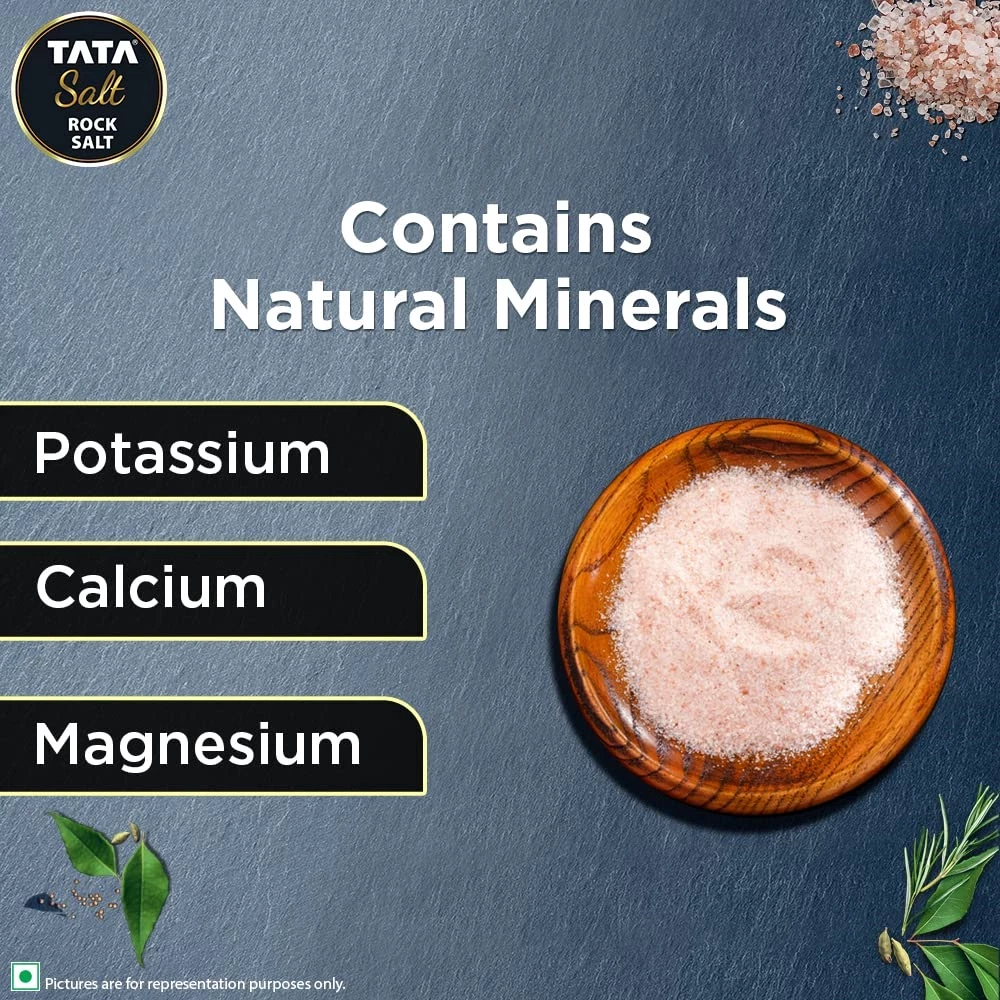 Tata Salt Rock Salt | Premium Sendha Namak | with Natural Trace Minerals - Image 2