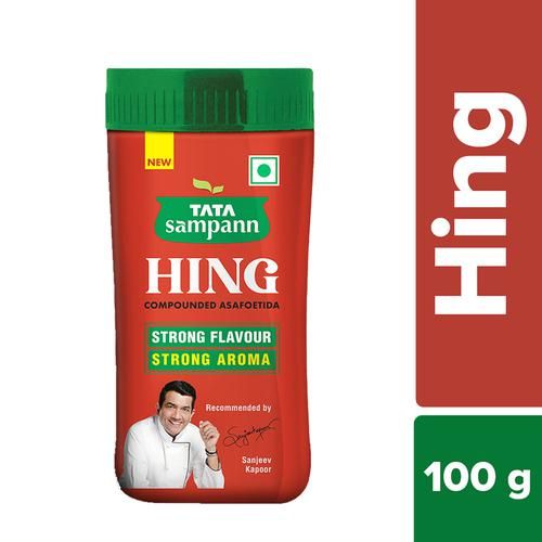 Tata Sampann Bandhani Hing/Compounded Asafoetida - Strong Flavour & Aroma Tata Sampann Bandhani Hing/Compounded Asafoetida - Strong Flavour & Aroma--100 g