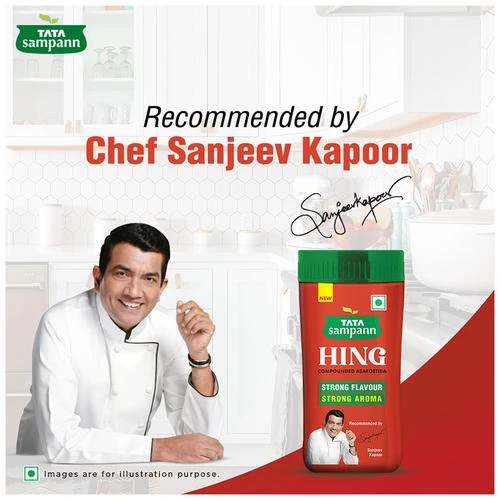 Tata Sampann Bandhani Hing/Compounded Asafoetida - Strong Flavour & Aroma - Image 6