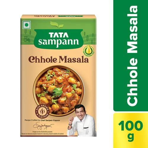 Tata Sampann Chhole Masala - With Natural Oils Tata Sampann Chhole Masala - With Natural Oils--100 g