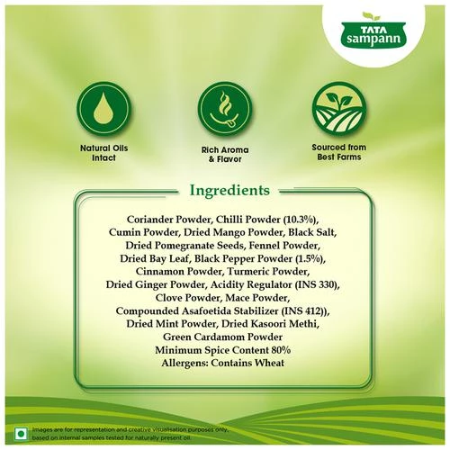 Tata Sampann Chhole Masala - With Natural Oils - Image 4
