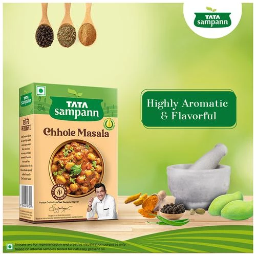 Tata Sampann Chhole Masala - With Natural Oils - Image 7
