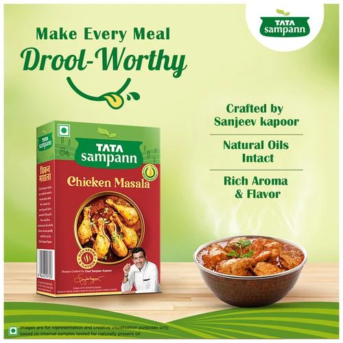 Tata Sampann Chicken Masala - With Natural Oils - Image 9