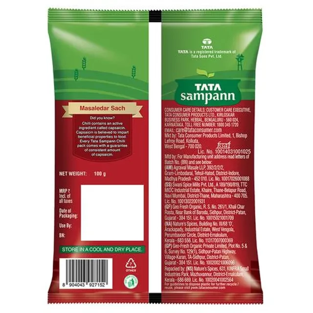 Tata Sampann Chilli Powder - Image 13