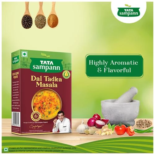 Tata Sampann Dal Tadka Masala - With Natural Oils - Image 7