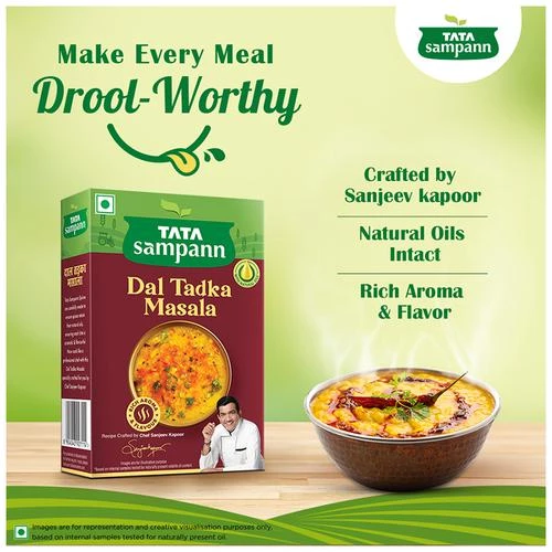 Tata Sampann Dal Tadka Masala - With Natural Oils - Image 9