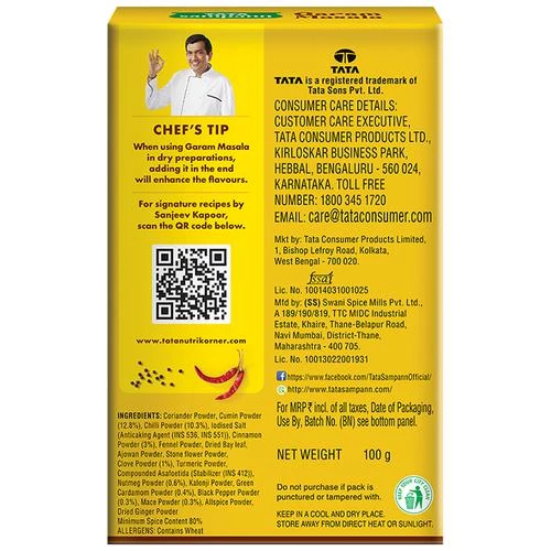 Tata Sampann Garam Masala - With Natural Oils - Image 3