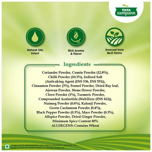 Tata Sampann Garam Masala - With Natural Oils - Image 4