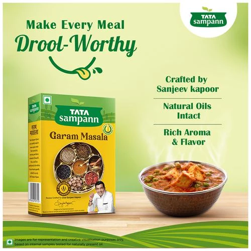 Tata Sampann Garam Masala - With Natural Oils - Image 9
