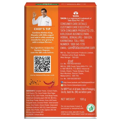 Tata Sampann Kitchen King Masala - With Natural Oils - Image 3