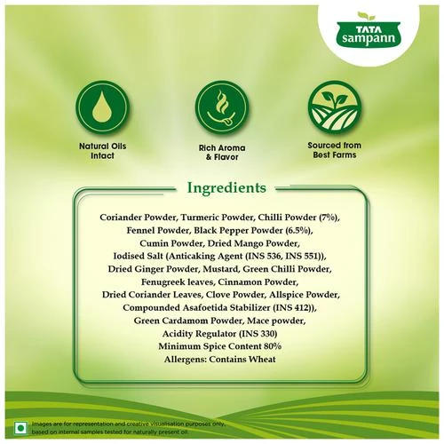Tata Sampann Kitchen King Masala - With Natural Oils - Image 4