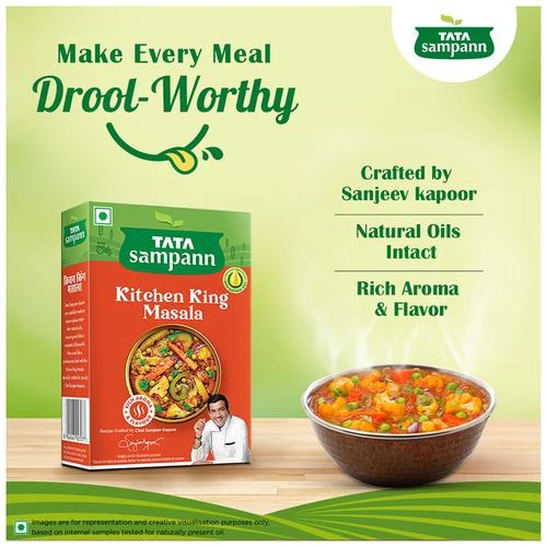 Tata Sampann Kitchen King Masala - With Natural Oils - Image 9