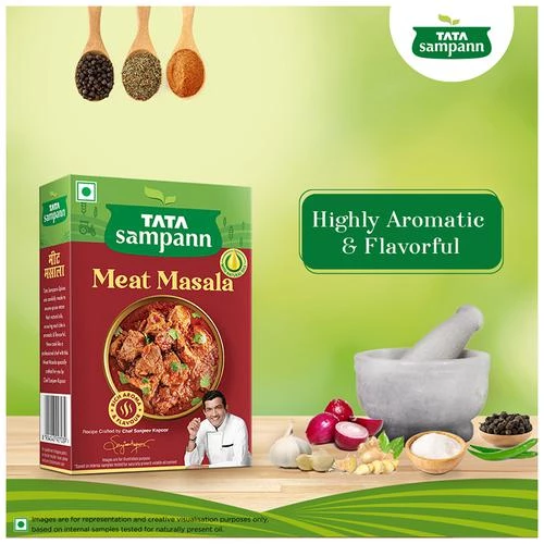Tata Sampann Meat Masala - With Natural Oils - Image 7