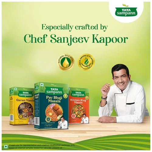Tata Sampann Pav Bhaji Masala - With Natural Oils - Image 10