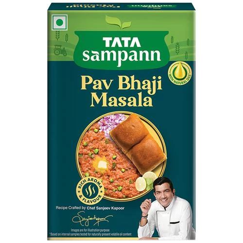 Tata Sampann Pav Bhaji Masala - With Natural Oils - Image 2