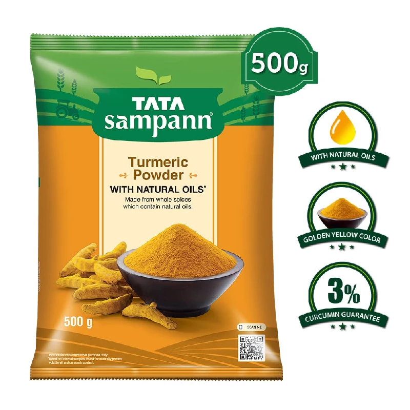 Tata Sampann Turmeric Powder With Natural Oils - Image 2