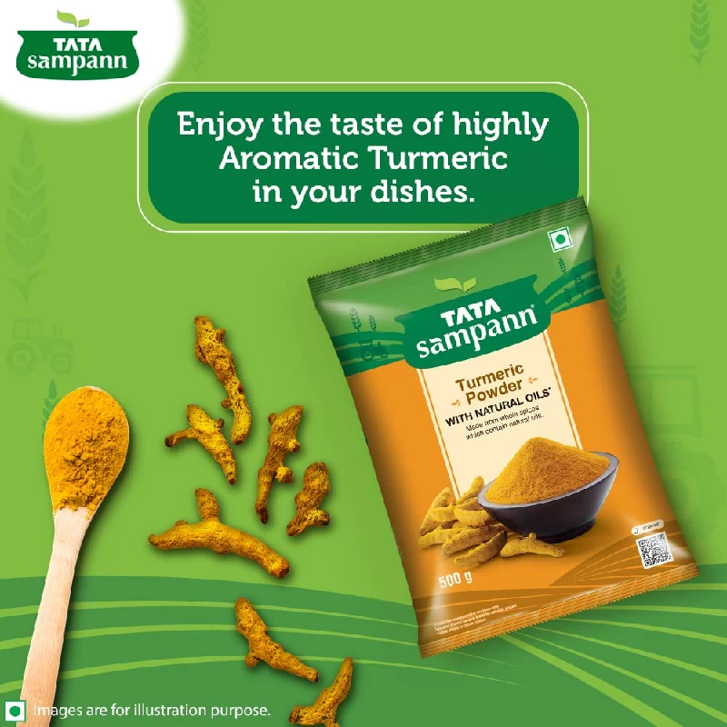 Tata Sampann Turmeric Powder With Natural Oils - Image 3