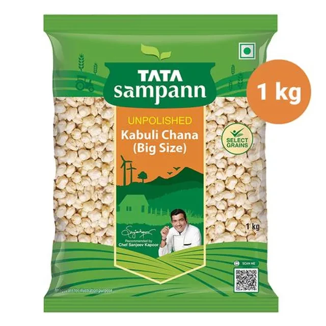Tata Sampann Unpolished Kabuli Chana - Big Size