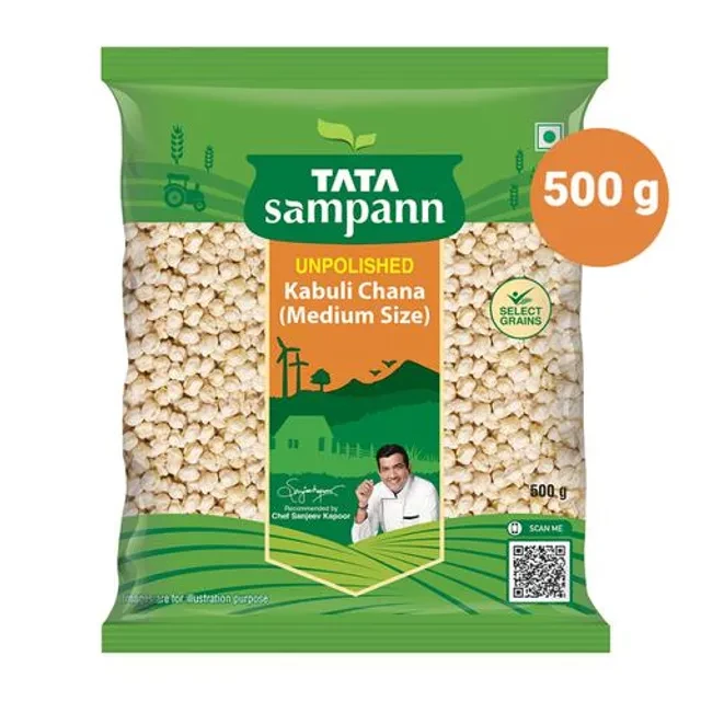 Tata Sampann Unpolished Kabuli Chana Medium Size