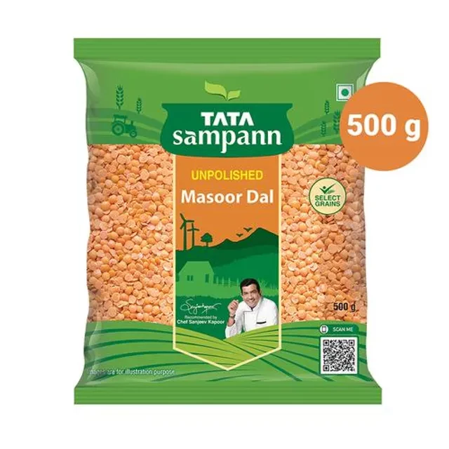 Tata Sampann Unpolished Masoor Dal Split