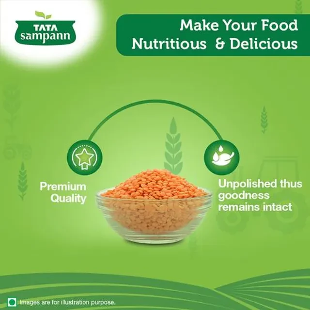 Tata Sampann Unpolished Masoor Dal - Split - Image 4