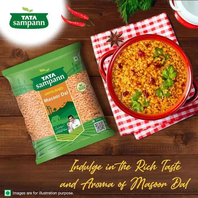 Tata Sampann Unpolished Masoor Dal - Split - Image 5