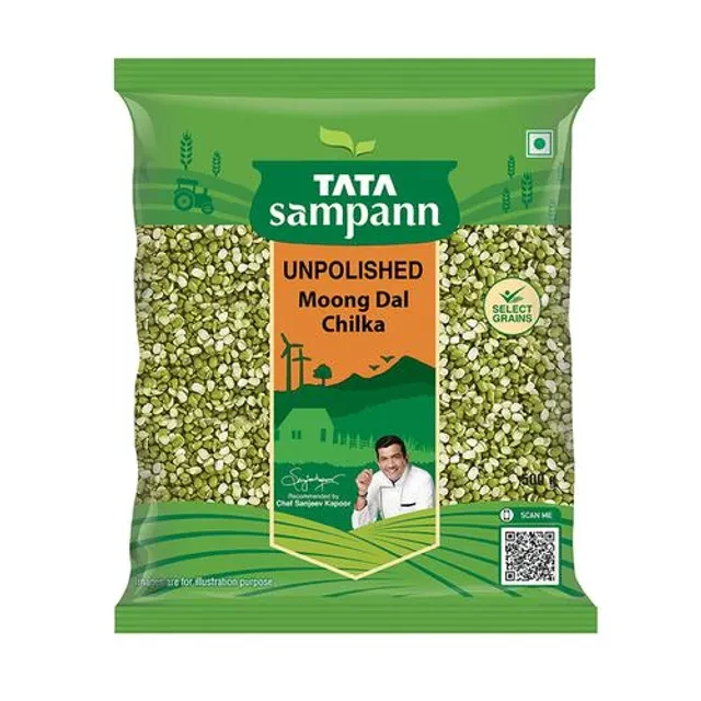 Tata Sampann Unpolished Moong Dal Chilka - Image 2