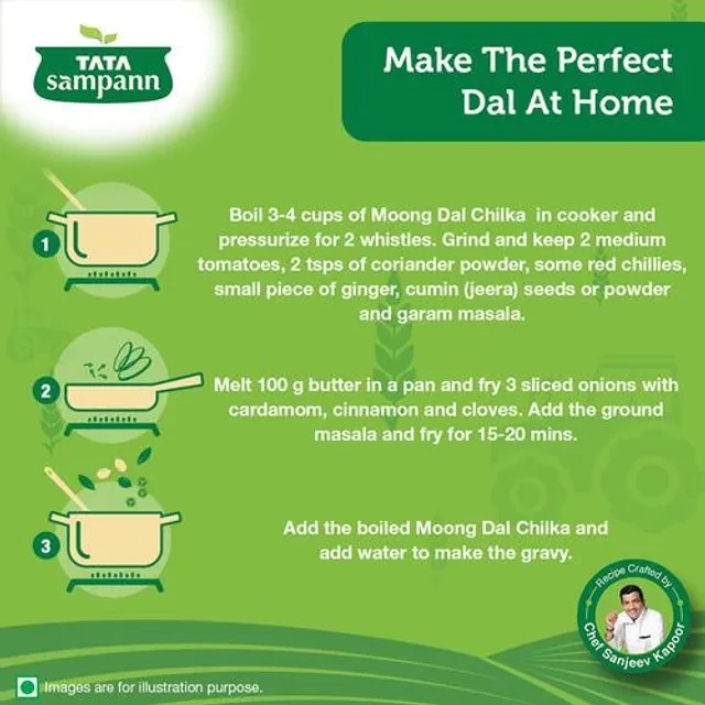 Tata Sampann Unpolished Moong Dal Chilka - Image 3