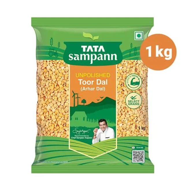 Tata Sampann Unpolished Toor Dal/Arhar Dal