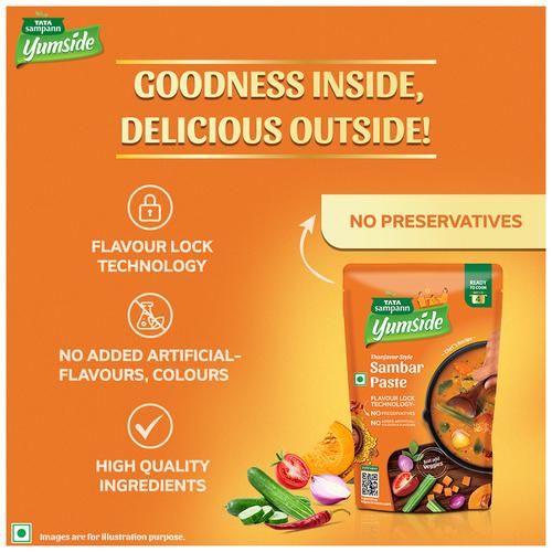 Tata Sampann Yumside Thanjavur Style Sambar Paste - Ready To Cook - Image 6