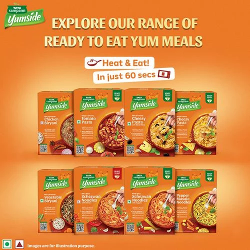 Tata Sampann Yumside chicken-biryani-rich-aromatic-ready-to-eat-meal-serves-2 - Image 9