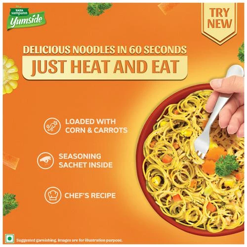 Tata Sampann Yumside pepper-masala-noodles-ready-to-eat-meal-serves-2 - Image 5