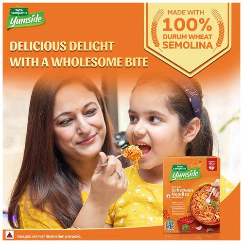Tata Sampann Yumside schezwan-noodles-with-chicken-hot-spicy-ready-to-eat-meal-serves-2 - Image 8