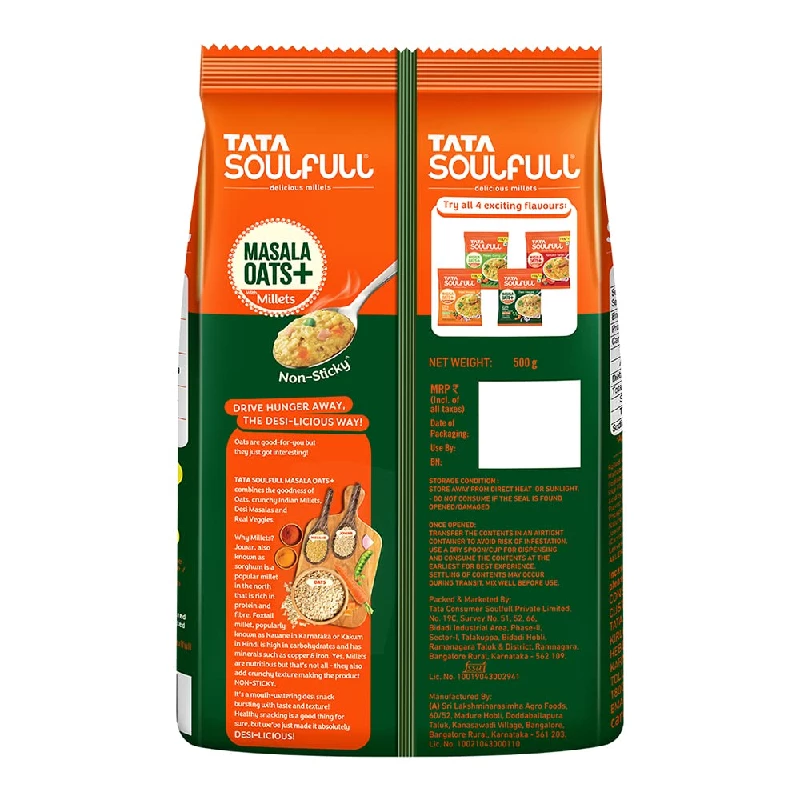 Tata Soulfull Masala Oats + Desi Veggie - Image 6