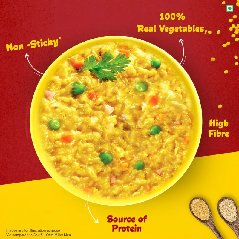 Tata Soulfull Masala Oats + with Mast Masala with Dal Shakti - Image 2