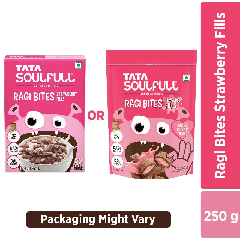 Tata Soulfull Ragi Bites Strawberry Fills - Image 2