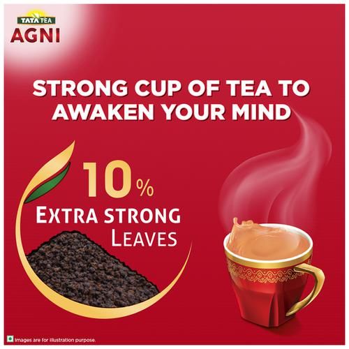 Tata Tea Agni Special Blend Tea - 10% Extra Strong Leaves - Image 6