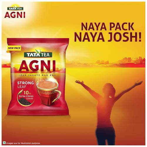 Tata Tea Agni Special Blend Tea - 10% Extra Strong Leaves - Image 8