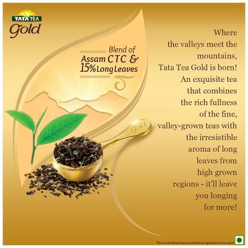 Tata Tea Gold Assam Teas With Gently Rolled Aromatic Long Leaves - Image 7