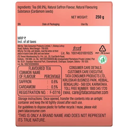 Tata Tea Gold Saffron Black Tea - Natural Flavour - Image 2