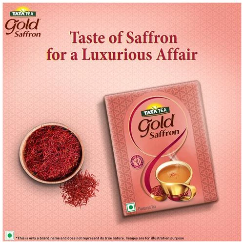 Tata Tea Gold Saffron Black Tea - Natural Flavour - Image 9