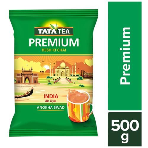 Tata Tea Premium Desh Ki Chai - Unique Blend Crafted For Chai Lovers Across India Tata Tea Premium Desh Ki Chai - Unique Blend Crafted For Chai Lovers Across India--500 g