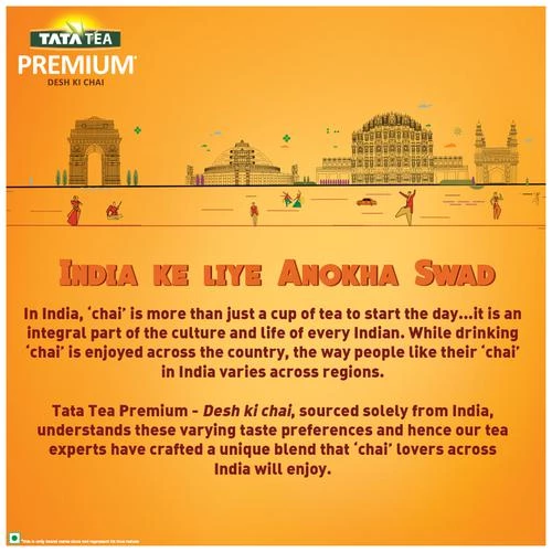 Tata Tea Premium Desh Ki Chai - Unique Blend Crafted For Chai Lovers Across India - Image 5