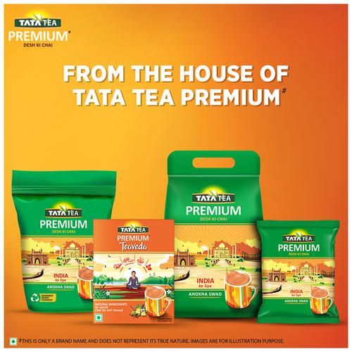 Tata Tea Premium Teaveda - Assam Tea Leaves With Elaichi Tulsi - Image 10