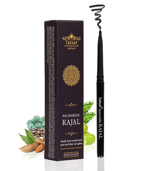 Tatsat 100% Natural Ayurvedic Kajal Pencil 2.5 g