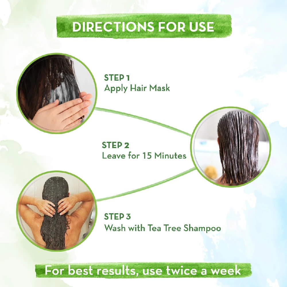Tea Tree Anti Dandruff Hair Mask - Image 5