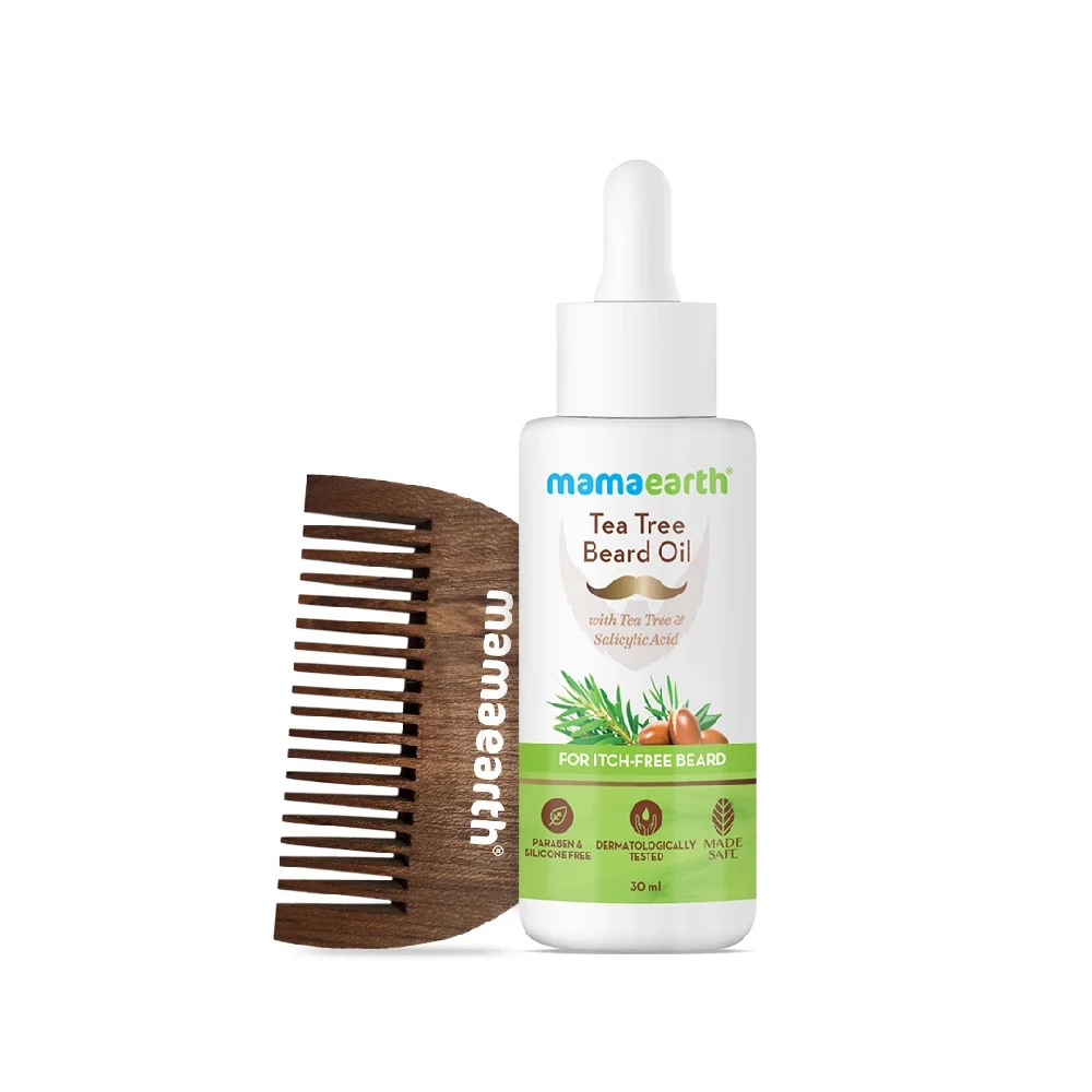Tea Tree Beard Oil With Tea Tree & Salicylic Acid For Itch-Free Beard - Image 6